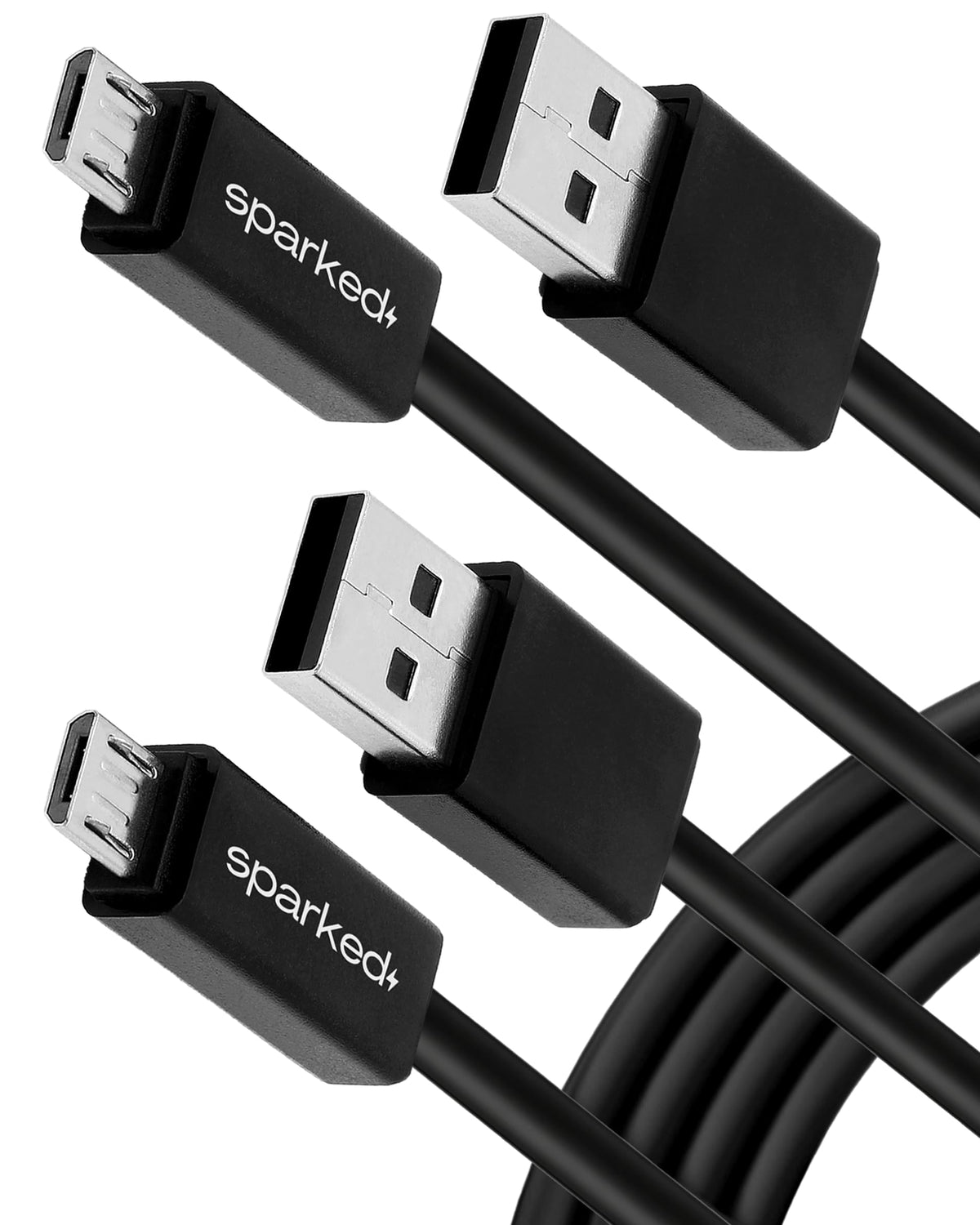 SPARKED Charger Cable UK for Kindle (2007 to 2018) Micro USB Charging Cable