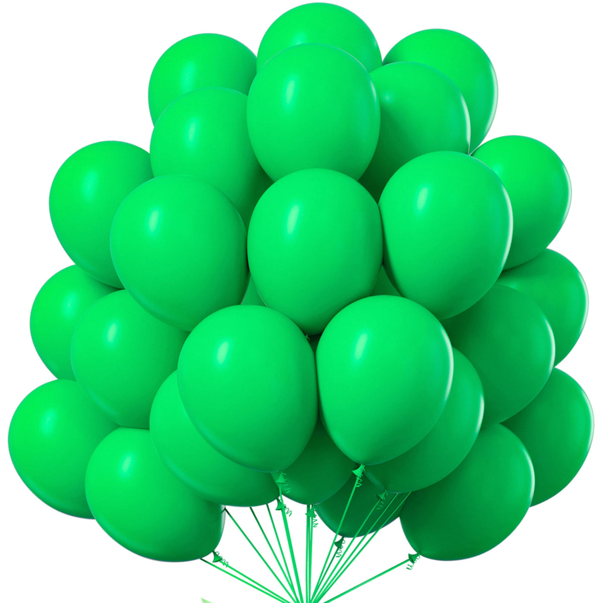 PartyWoo Light Blue Balloons 101pcs Baby Pastel Sky Aqua Blue Color 12 Inch