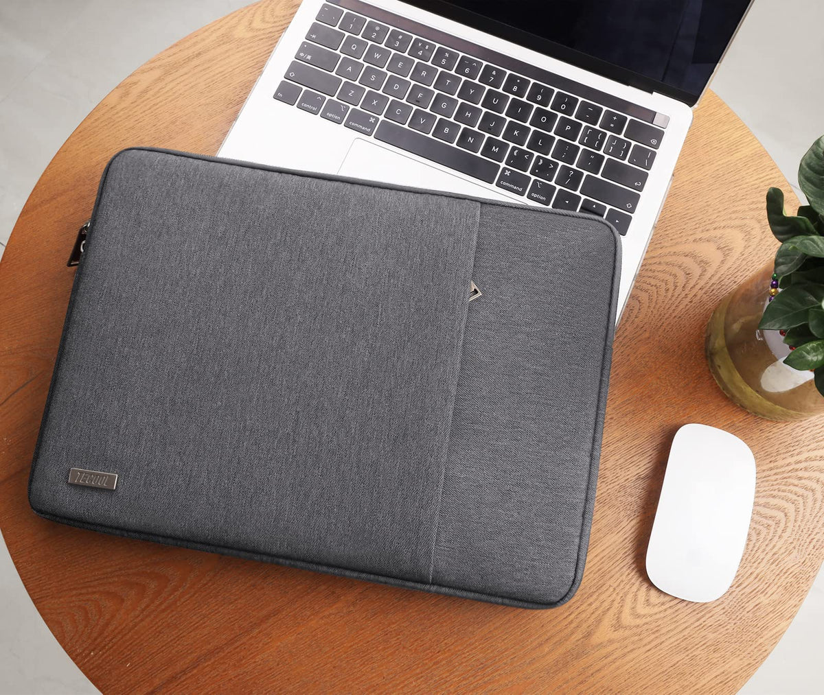 TECOOL 14 Inch Laptop Sleeve Protective Laptop Case 14 inch,Pink