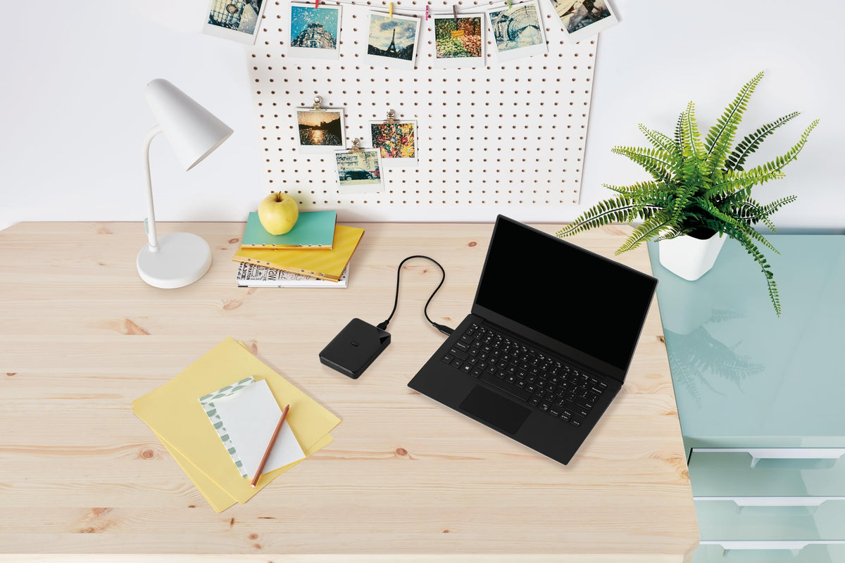 WD 2TB Elements AE Portable External Hard Drive, SuperSpeed USB 3.2 Gen 1/USB 3.0, Plug-and-Play, Formatted for Windows, Black