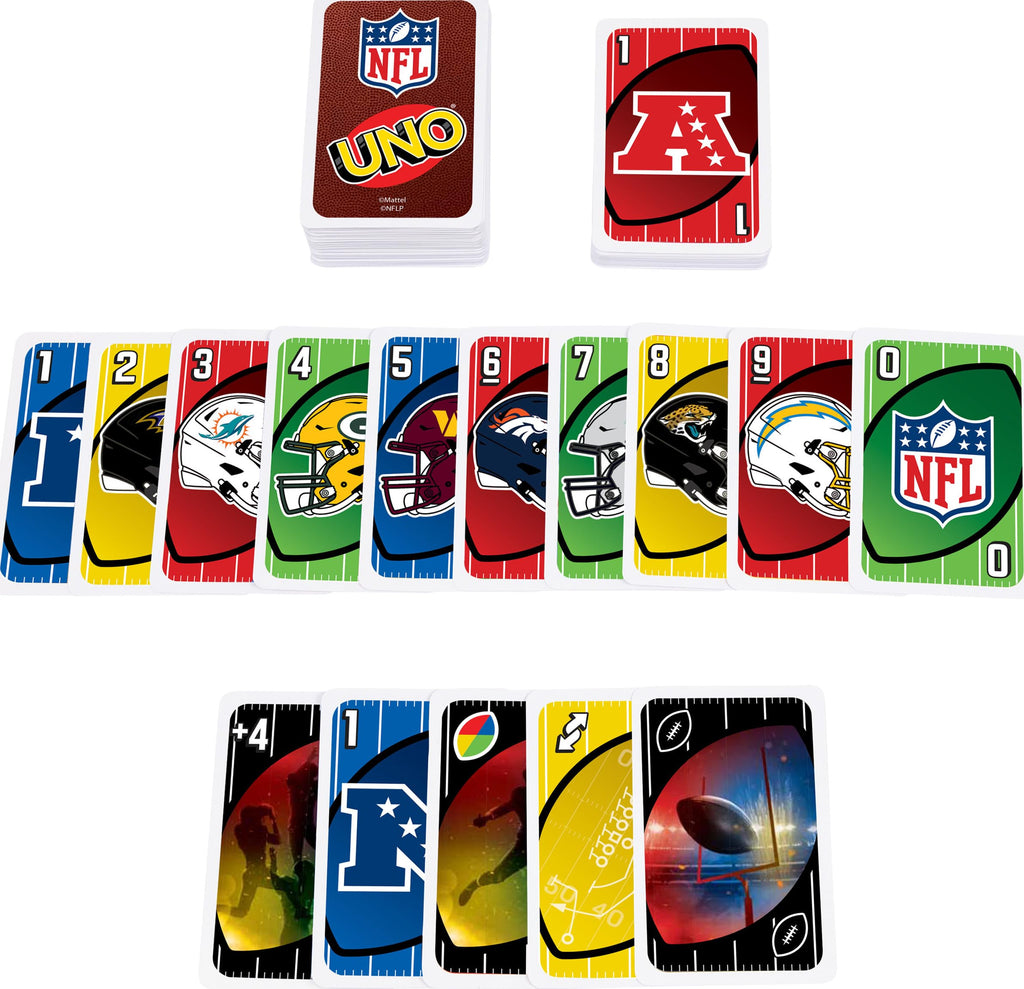 Mattel Games UNO Minecraft Card Game with Storage Tin,Ages 7+