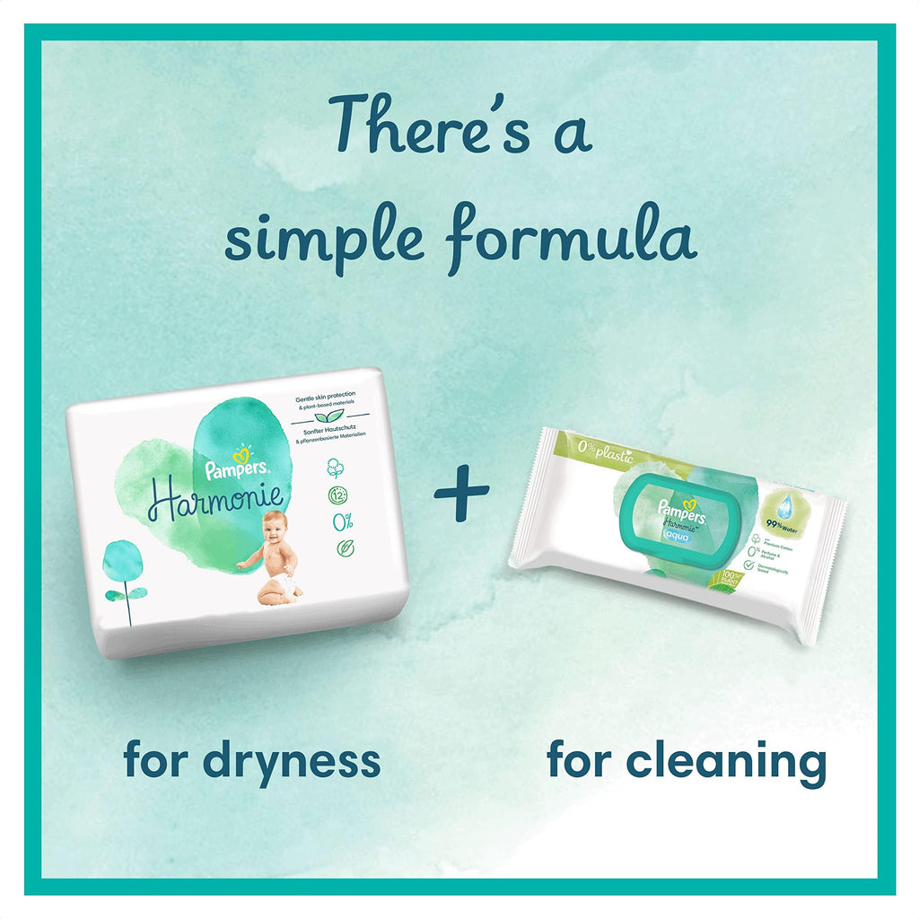 Pampers Harmonie Nappies Size 4 Monthly Box