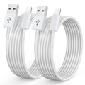 NIBIKIA iPhone Charger Cable 2Pack 2M [Apple MFi] USB to Lightning Cable