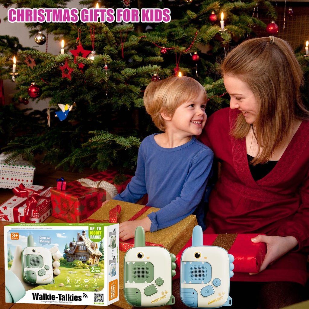 Walkie Talkies Toys for Girls:Unicorn Toys 2 Pack Birthday Gifts for 3 4 5-7 8 Year Old Girls Toy for 4 5 6 7 8-10 Year Old Camping Outdoor Game,Christmas Stocking Stuffers for Girls Kids