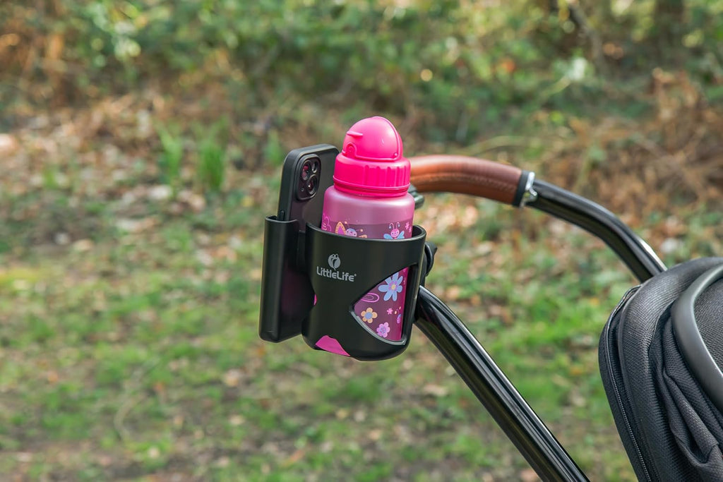 LittleLife Buggy And Pushchair Universal Cup & Phone Holder