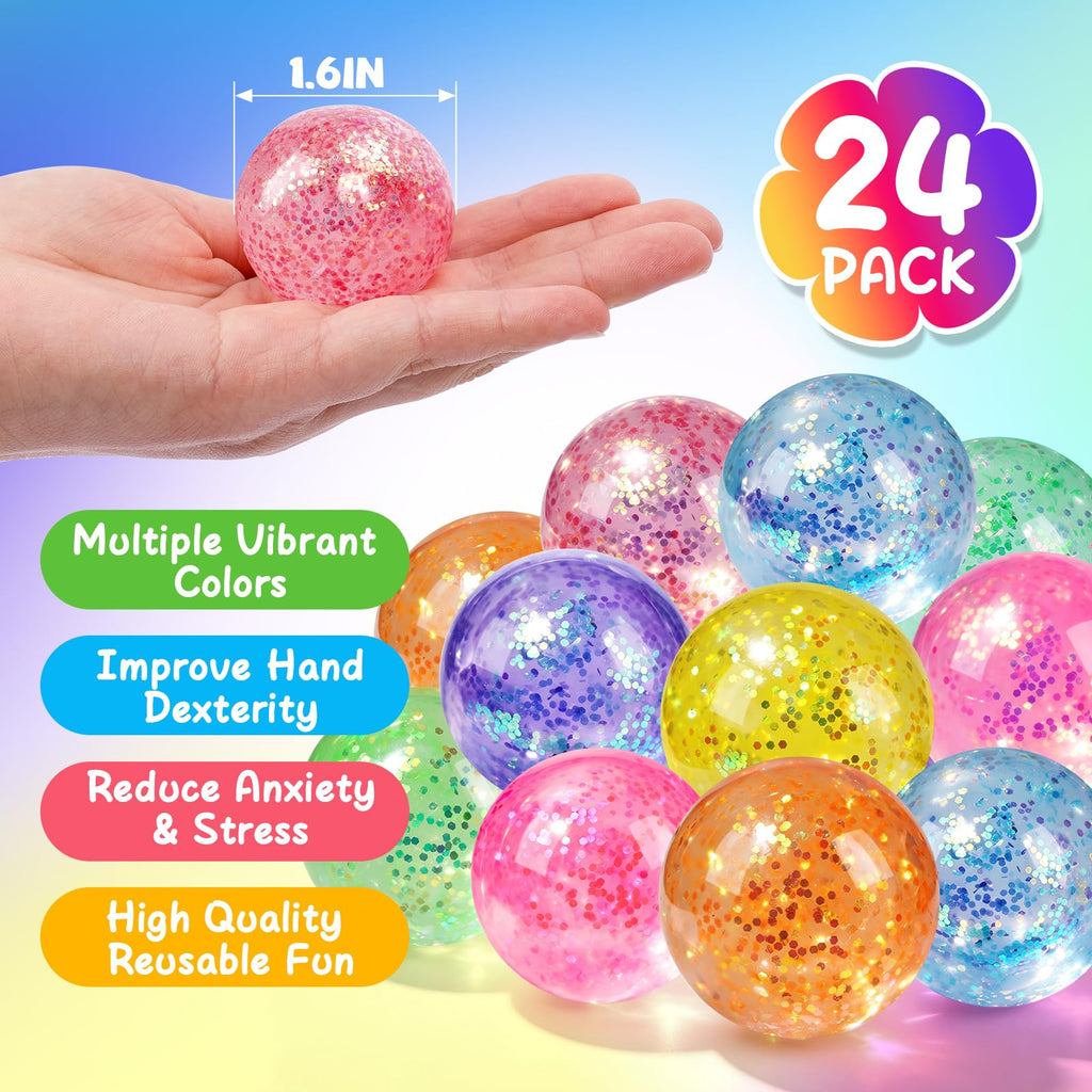 8 Pack Stress Cube ,Slow Rising Stress Balls for Adults