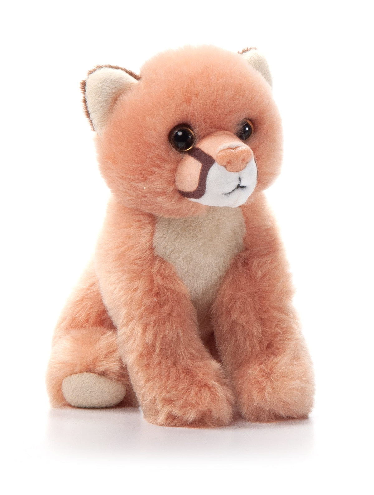 The Petting Zoo Lion Stuffed Animal Plushie, Babiez, Kids Gifts, 6 in
