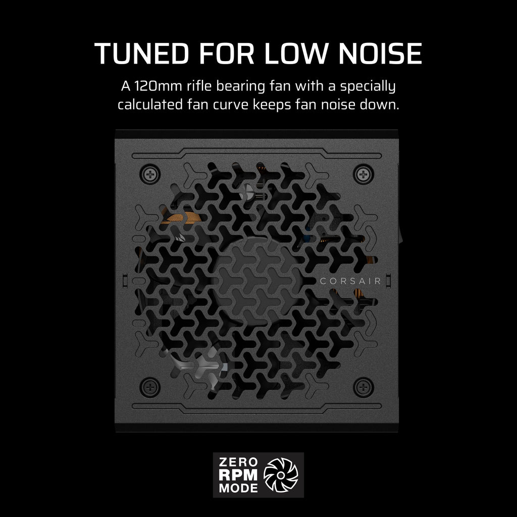 CORSAIR RM850e (2025) Fully Modular Low-Noise ATX Power Supply – Black