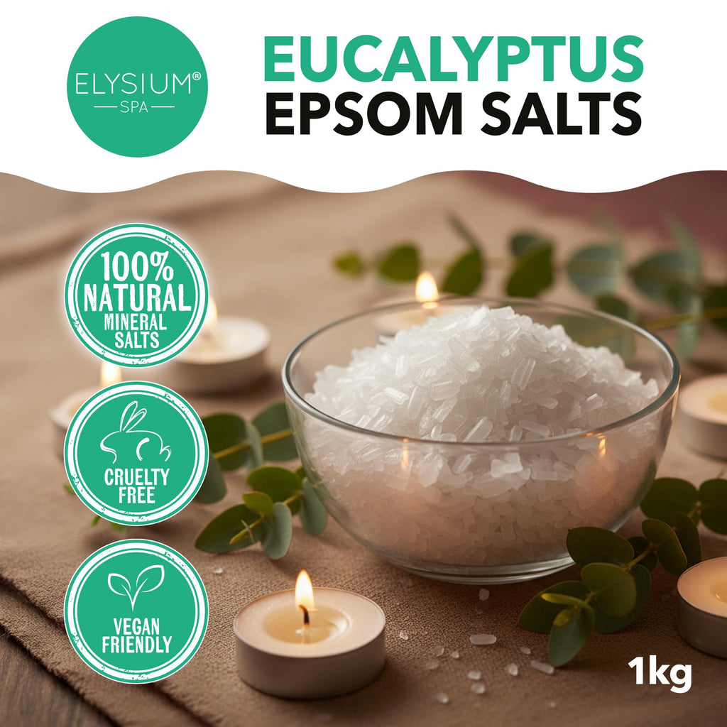 Elysium Spa Natural Original Epsom Salts 1Kg