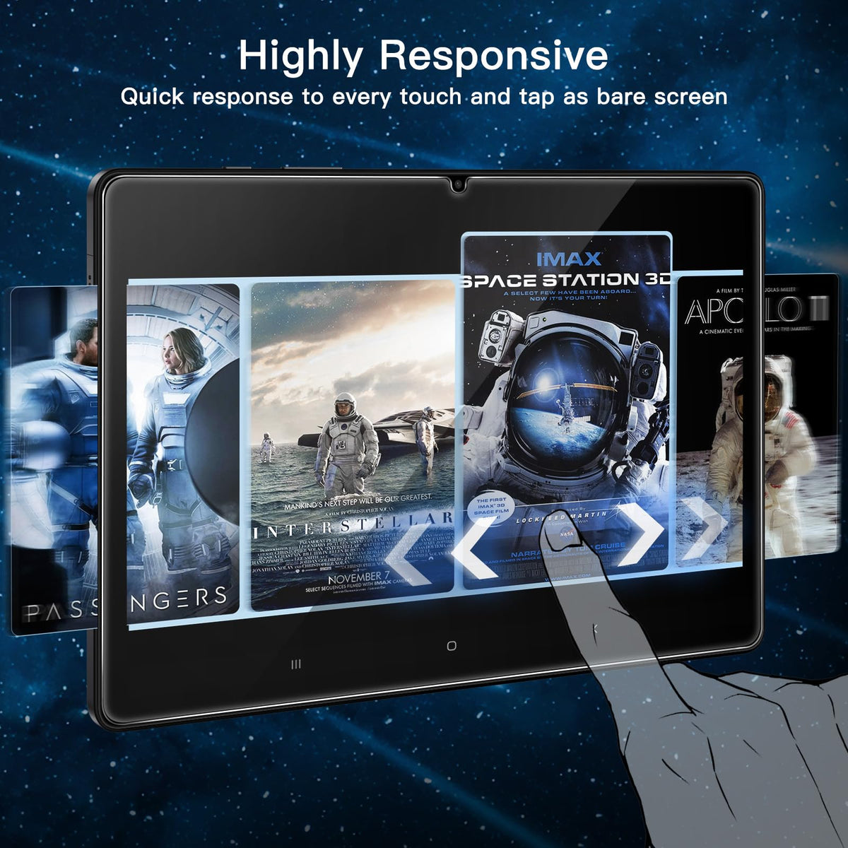 JETech Screen Protector for Samsung Galaxy Tab S8 Ultra 14.6", 2-Pack