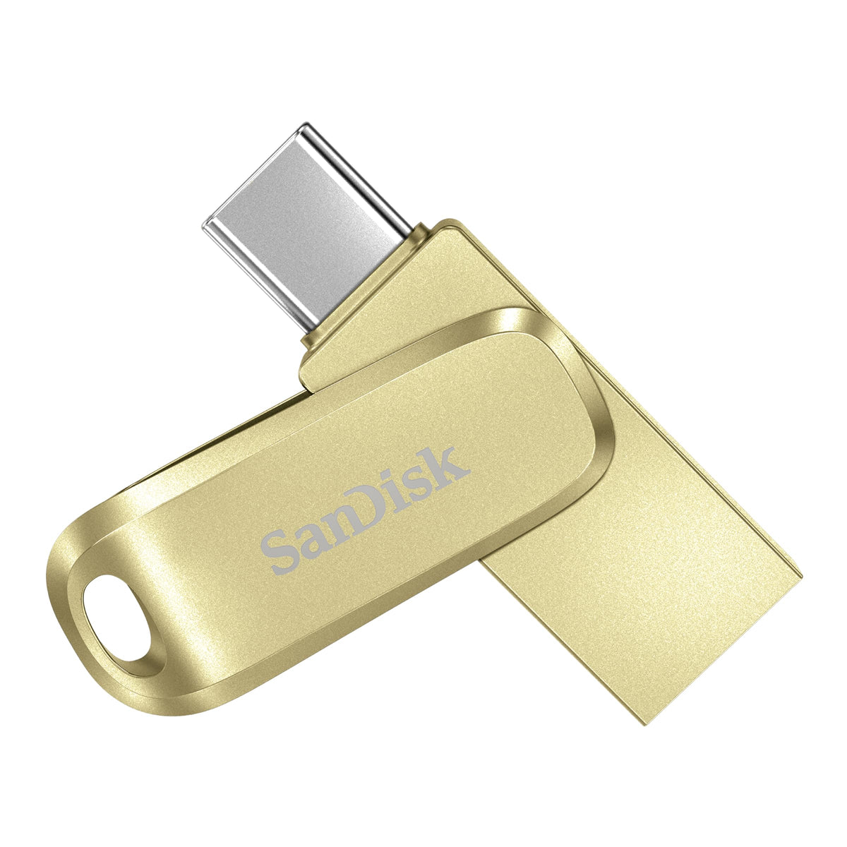 SANDISK Ultra Dual Drive Luxe 256GB, USB-C+USB-A, Up to 150MB/s Read Speeds