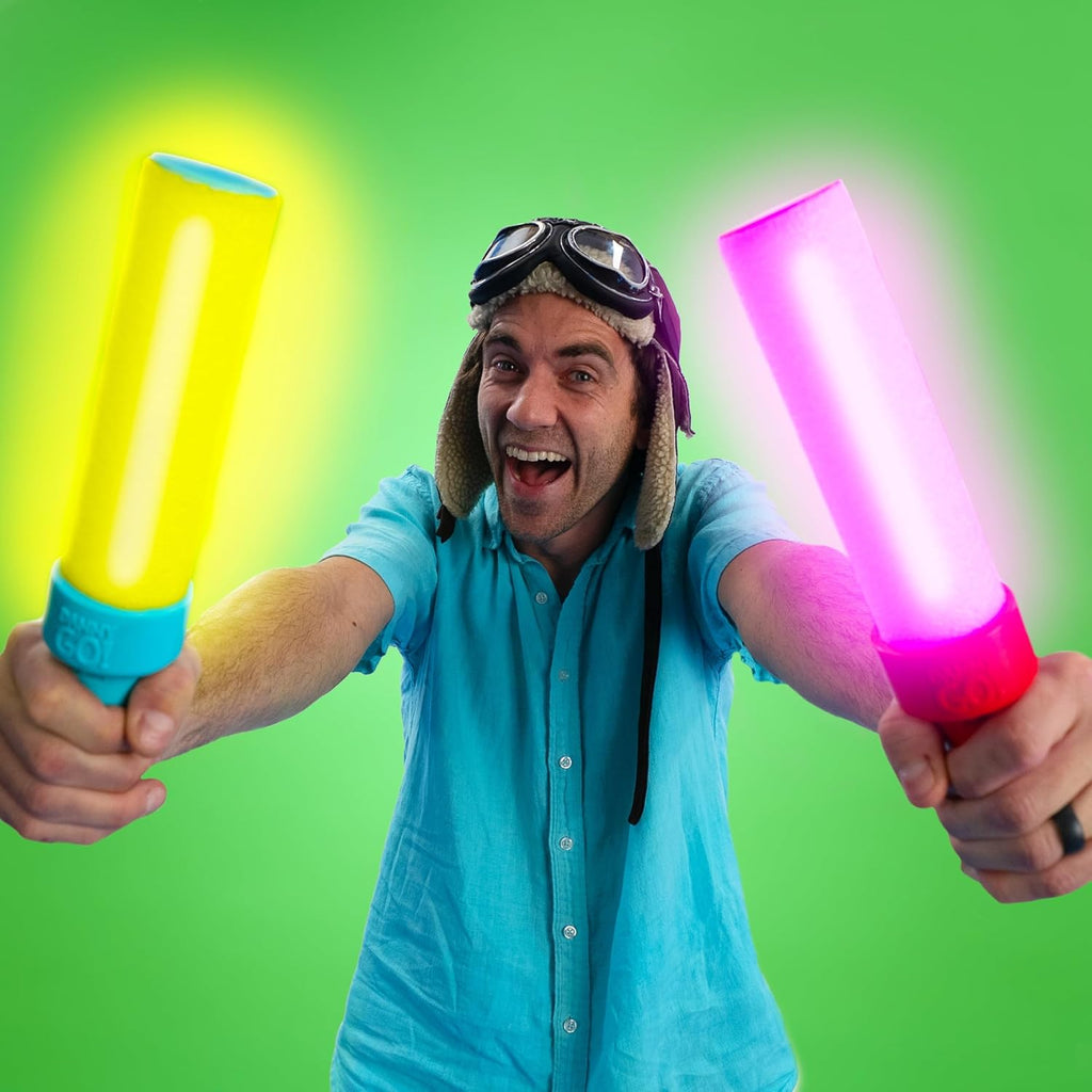 Danny Go! Color Beat Drumsticks - Light-Up Musical Drumsticks Toy