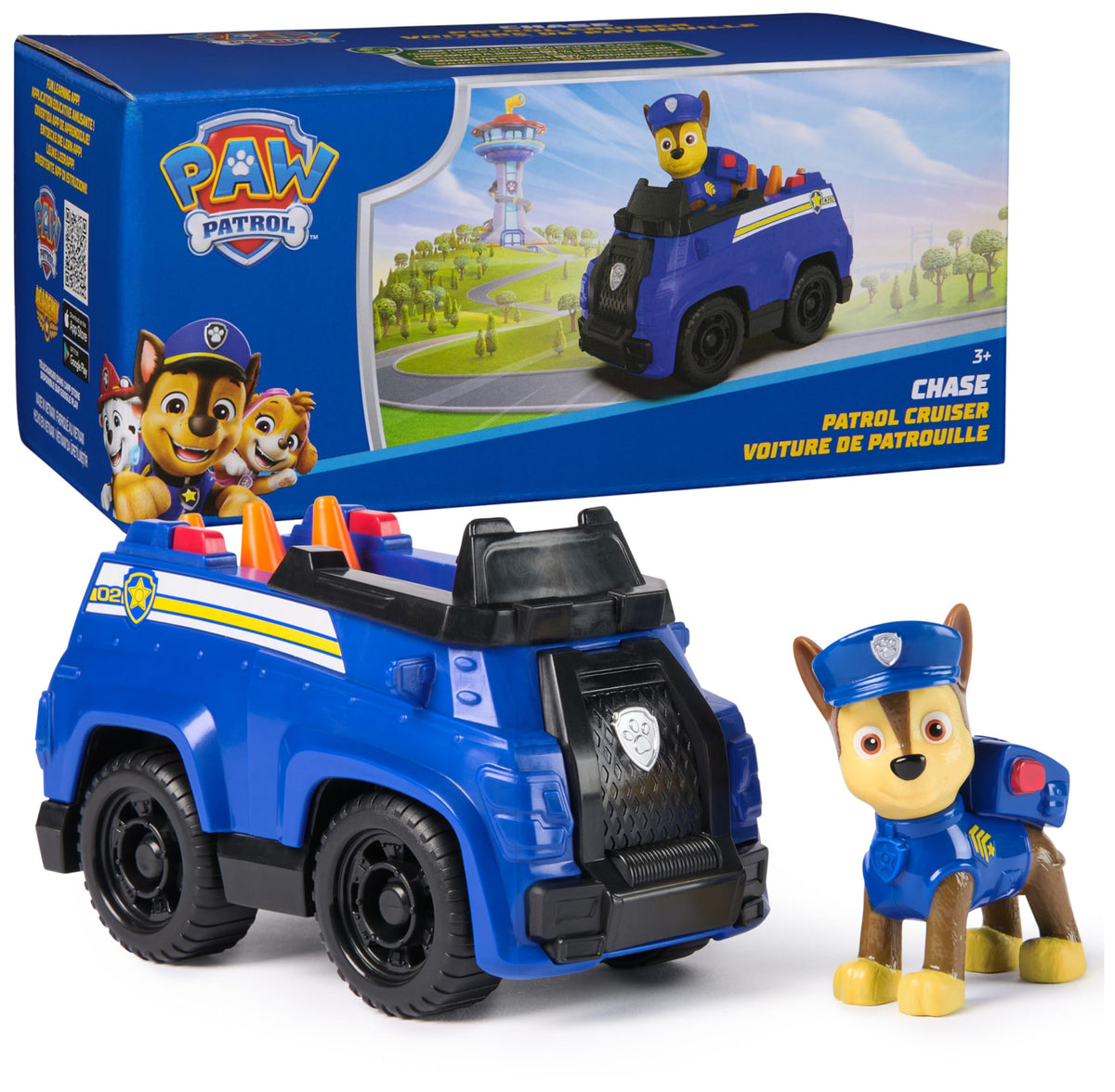 Paw Patrol, Skye’s Helicopter, Toy Vehicle with Collectible Action Figure