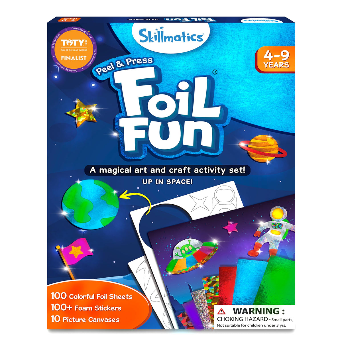 Skillmatics Foil Fun Disney Princess, Foil Art & Craft Kit, Christmas Gift