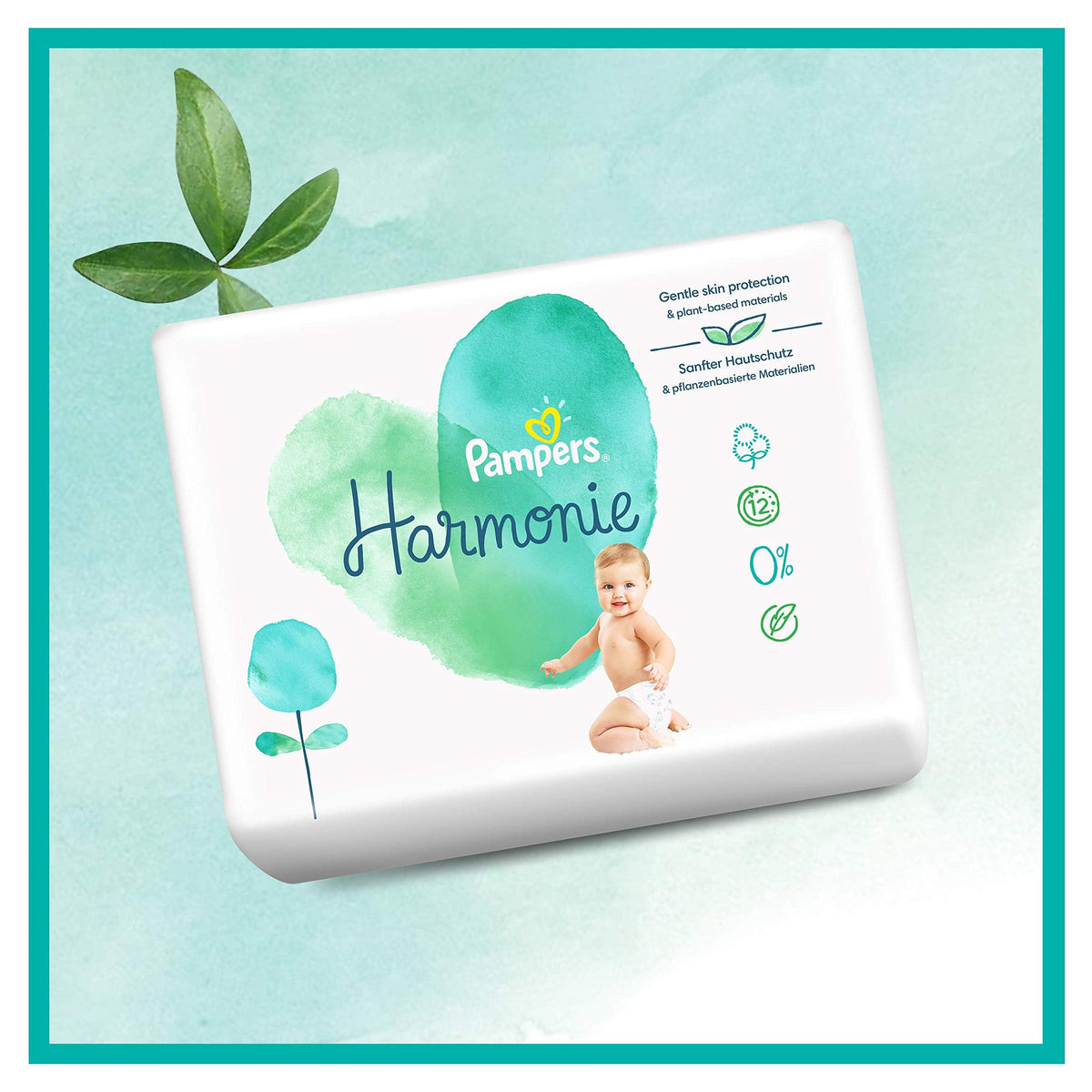 Pampers Harmonie Nappies Size 4 Monthly Box