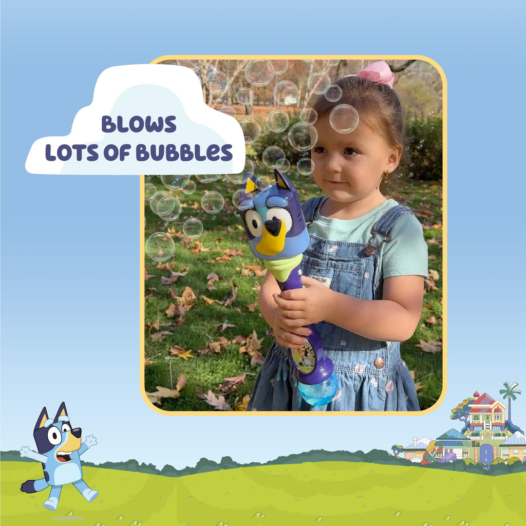 Little Kids Disney Mickey Mouse Light and Sound Musical Bubble Wand, Includes Bubble Solution, Multi (20511)
