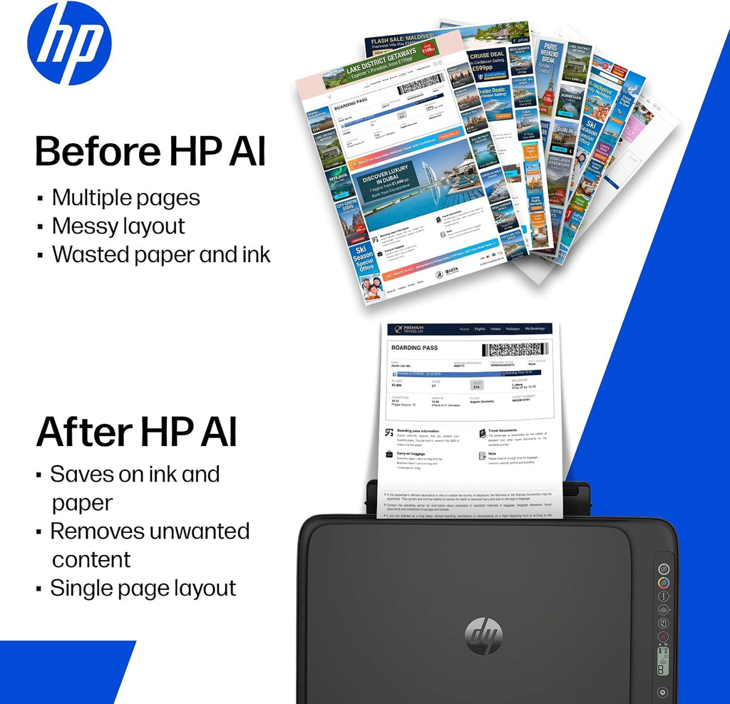 HP DeskJet 2910 All in One Printer | Perfect for Home | Colour | Wireless | Print, Scan & Copy | 3 months free Instant Ink | Easy Setup & Reliable Wi-Fi