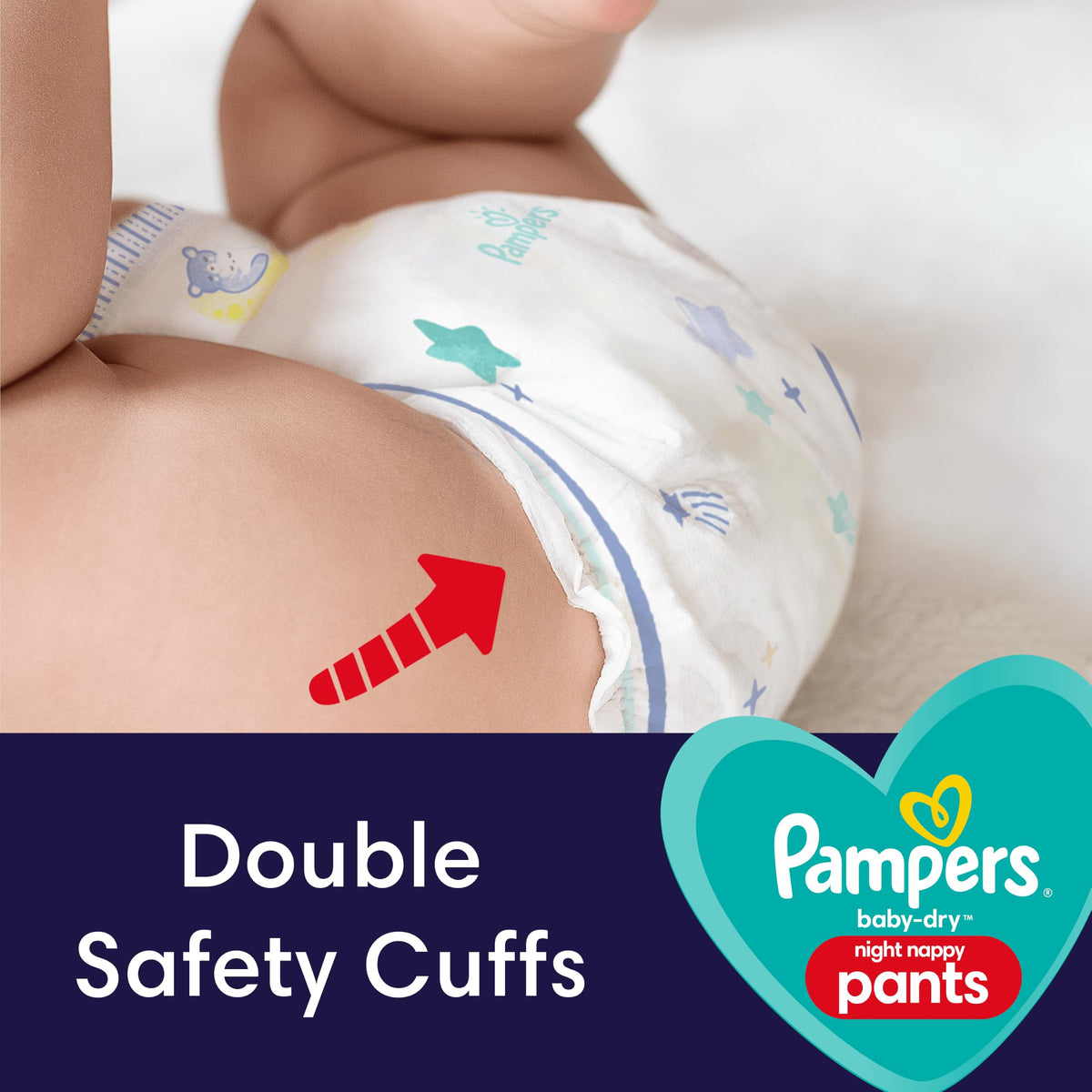 Pampers Baby-Dry Pants Size 4 Nappy Pants