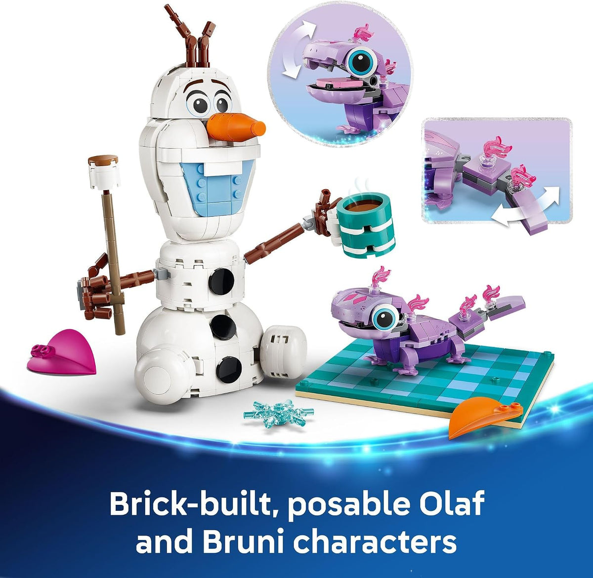 LEGO Disney Frozen Olaf and Bruni’s Picnic Fun 43287