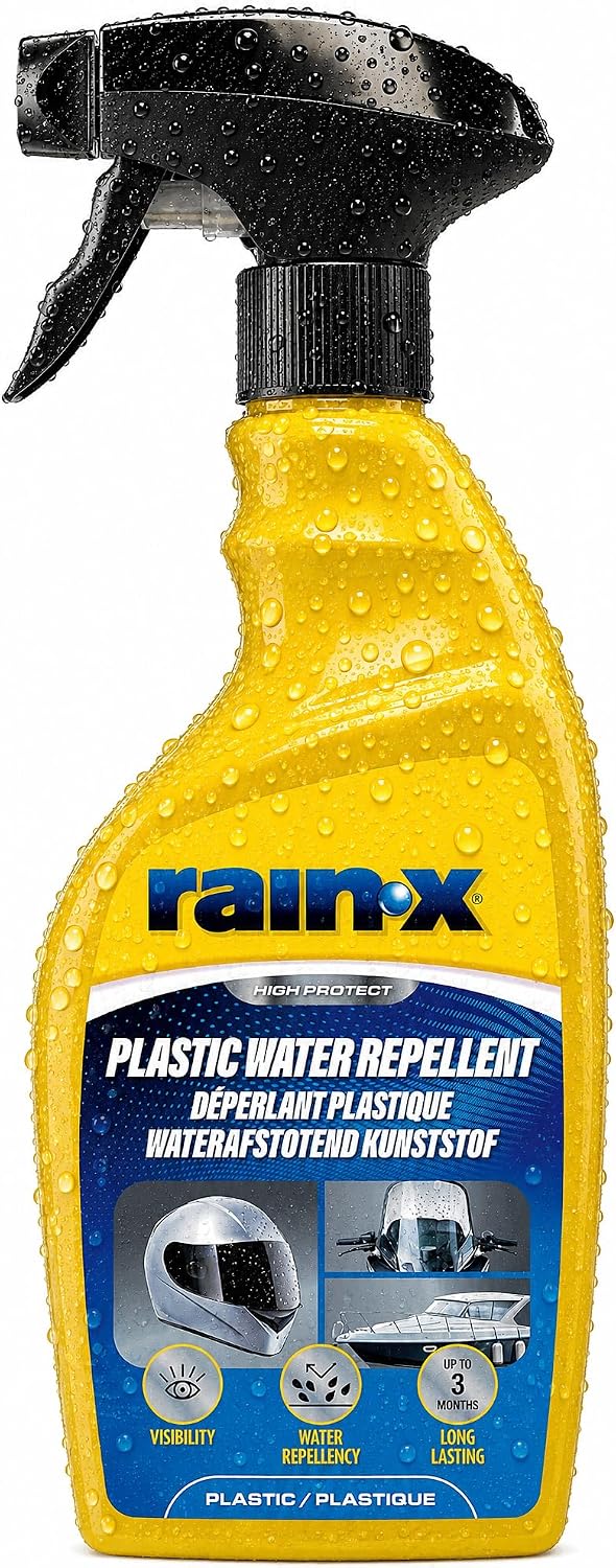 Rain-X Plastic Water Repellent - Hydrophobic Coating For Plastics - 500ml