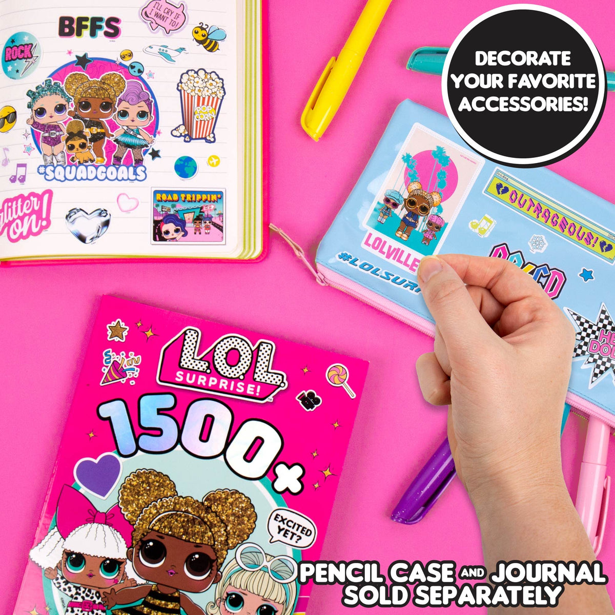 Horizon Group USA Sticker Book, Hello Kitty and Friends, 1500+ Stickers