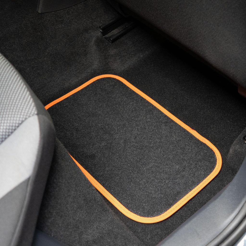 Sakura SS5308 Universal Car Mat Set, Lime