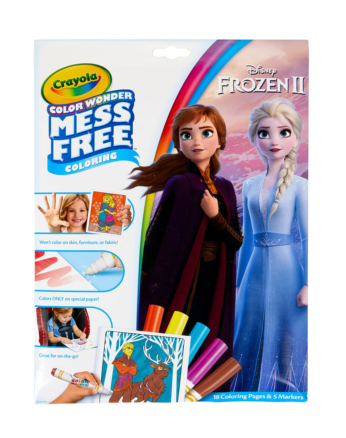 Crayola Color Wonder Mess Free Coloring Activity Set (30+ Pcs)