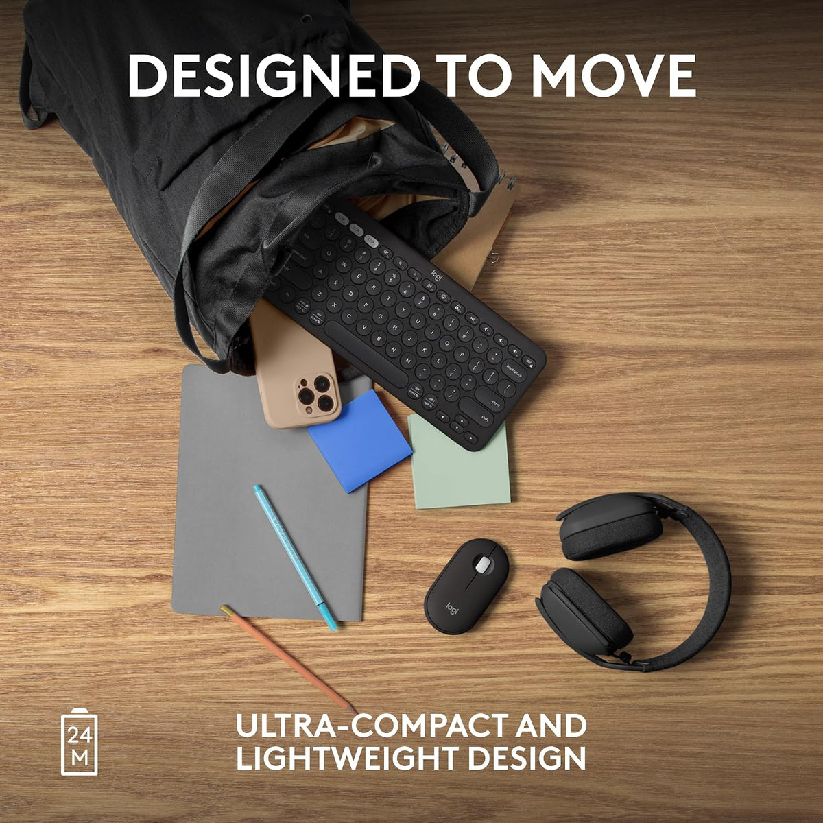 Logitech M350s Pebble 2 Bluetooth Wireless Mouse - Black