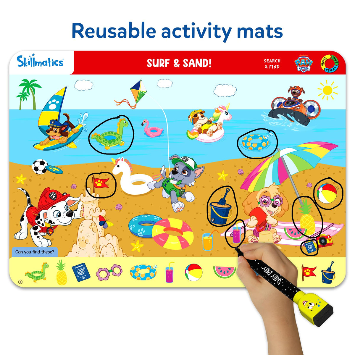 Skillmatics Search and Find – Disney Princess, Christmas Gift for Kids