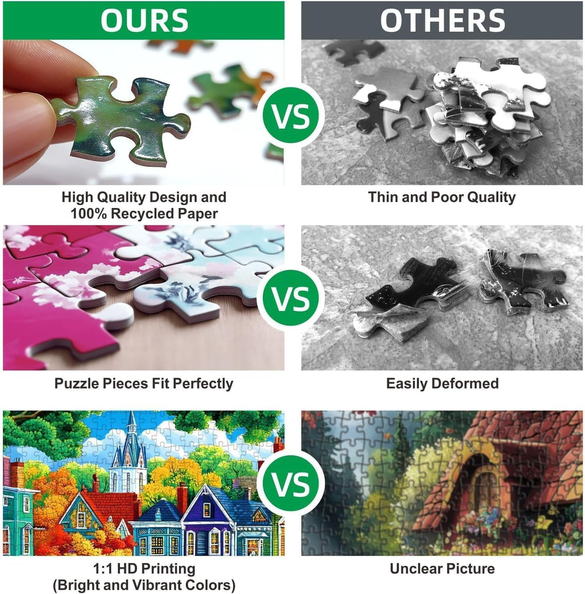 Blueforest Halloween Haunted Mansion Puzzles for Adults 1000 Pieces