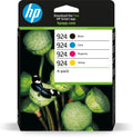 HP 924 Black/Cyan/Magenta/Yellow Original Ink Cartridges 4-Pack