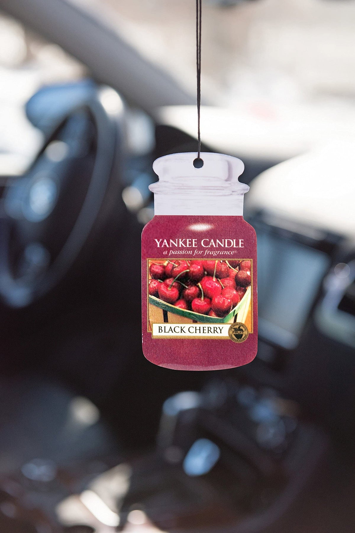 Yankee Candle Car Jar Ultimate Air Freshener | Vanilla Cupcake | Lasts up to 4 Weeks