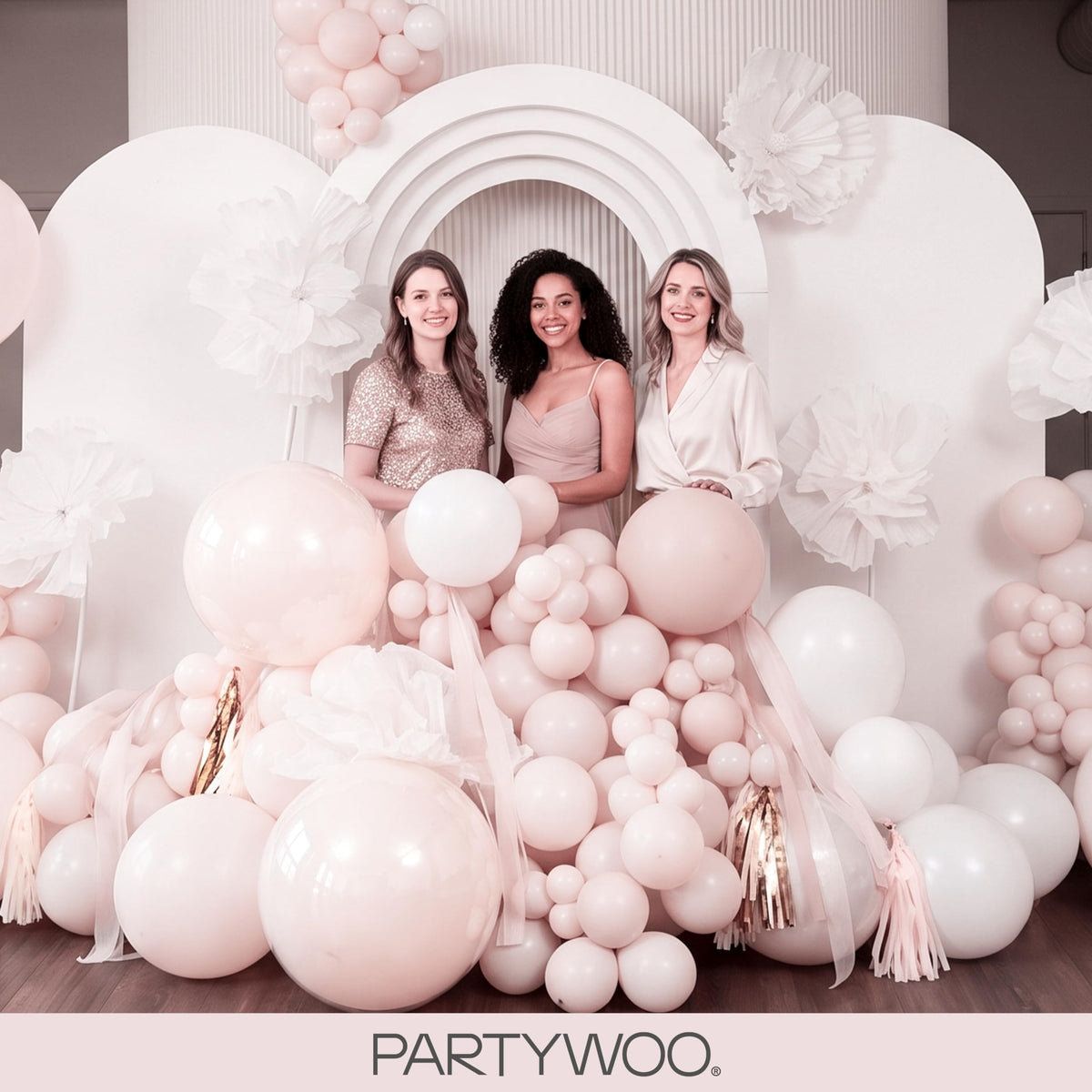 PartyWoo Light Blue Balloons 101pcs Baby Pastel Sky Aqua Blue Color 12 Inch