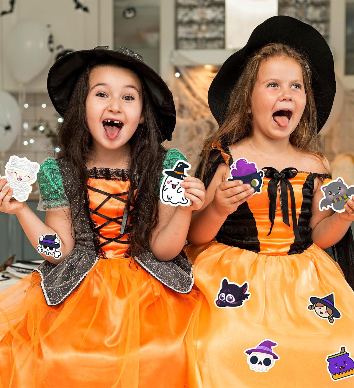 Halloween Party Favors, Halloween Stickers,100PCS Vinyl Waterproof Stickers