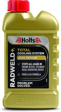 Holts Radweld Plus Coolant Leak Repair, Total Coolant Leak Repair, Industry Leading Car Radiator Leak Sealant, Easy To Use, Seal Engine Block, Cylinder Head, Hoses & More, Suitable For All Cars, 250ml