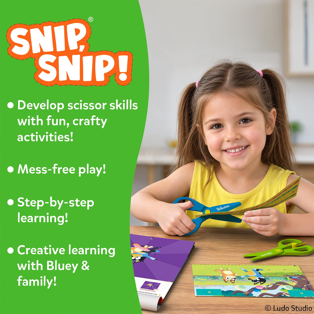 Skillmatics Snip Snip, Scissor Skills, Felt Craft Activity, Christmas Gift