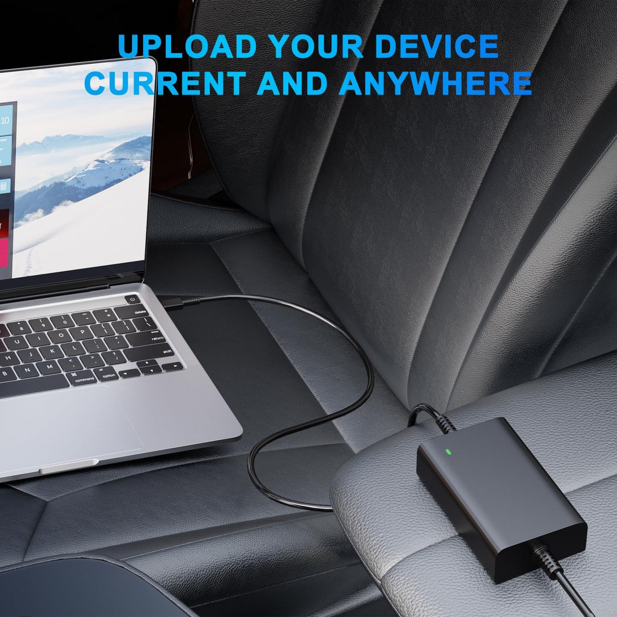 12V/24V 100W Car Laptop Charger USB C Compatible with MacBook Lenovo Dell