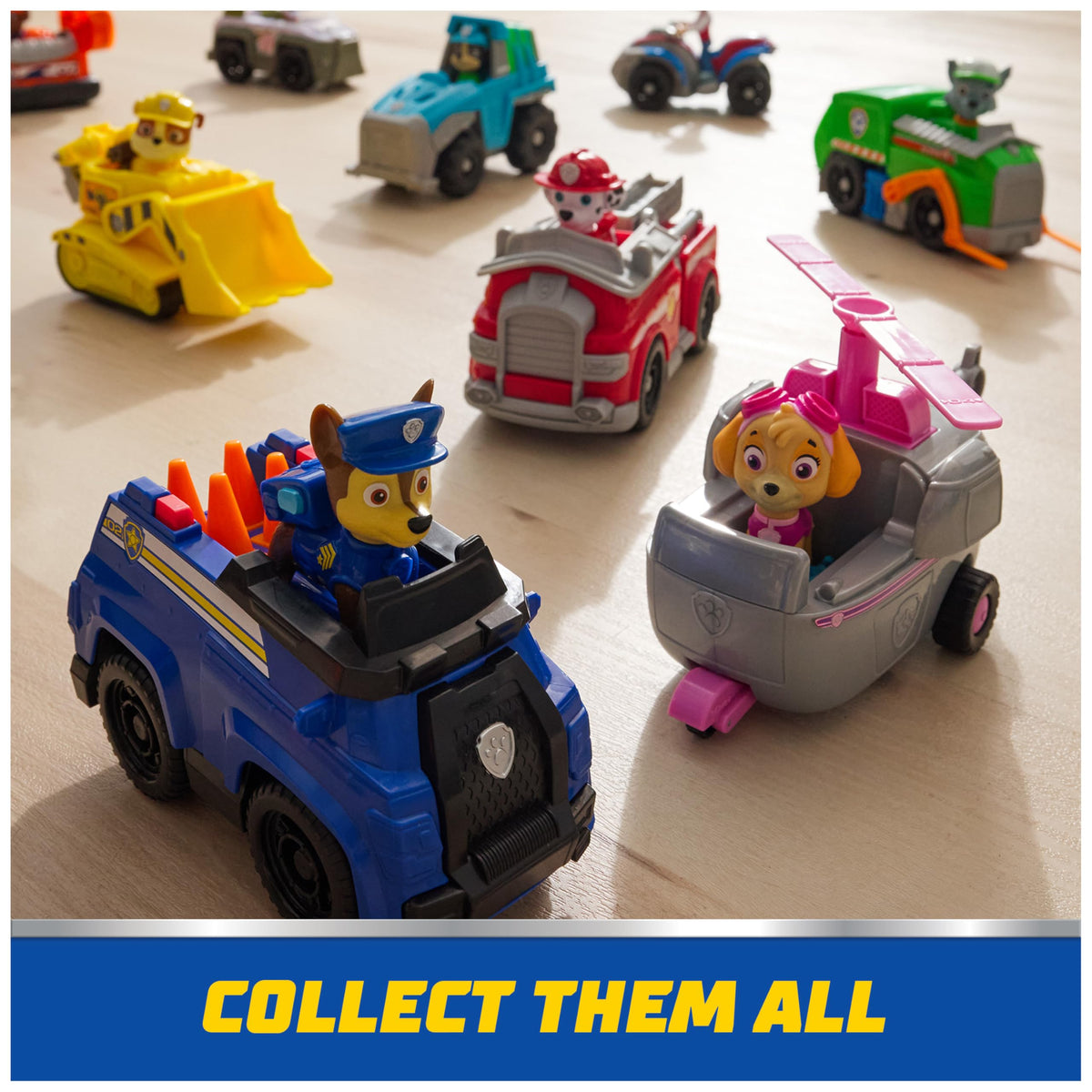 Paw Patrol, Skye’s Helicopter, Toy Vehicle with Collectible Action Figure