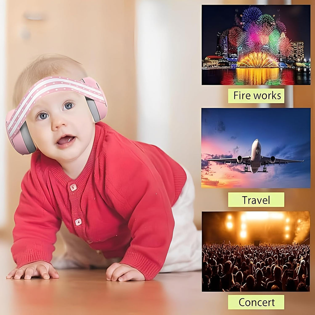 Baby Ear Defenders for 0‑36 Months, Noise Reduction Earmuffs