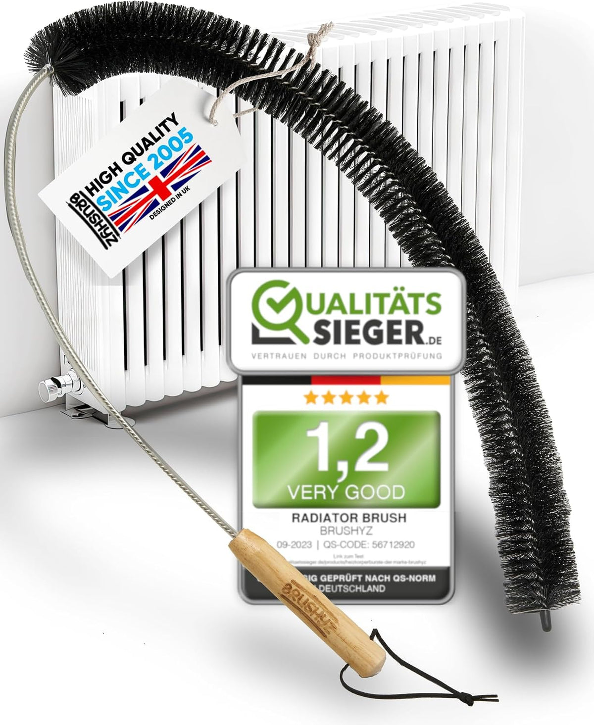 Radiator Cleaner Brush 79cm I Radiator Cleaning Brush Long Thin