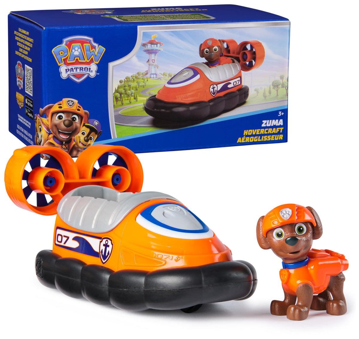 Paw Patrol, Skye’s Helicopter, Toy Vehicle with Collectible Action Figure