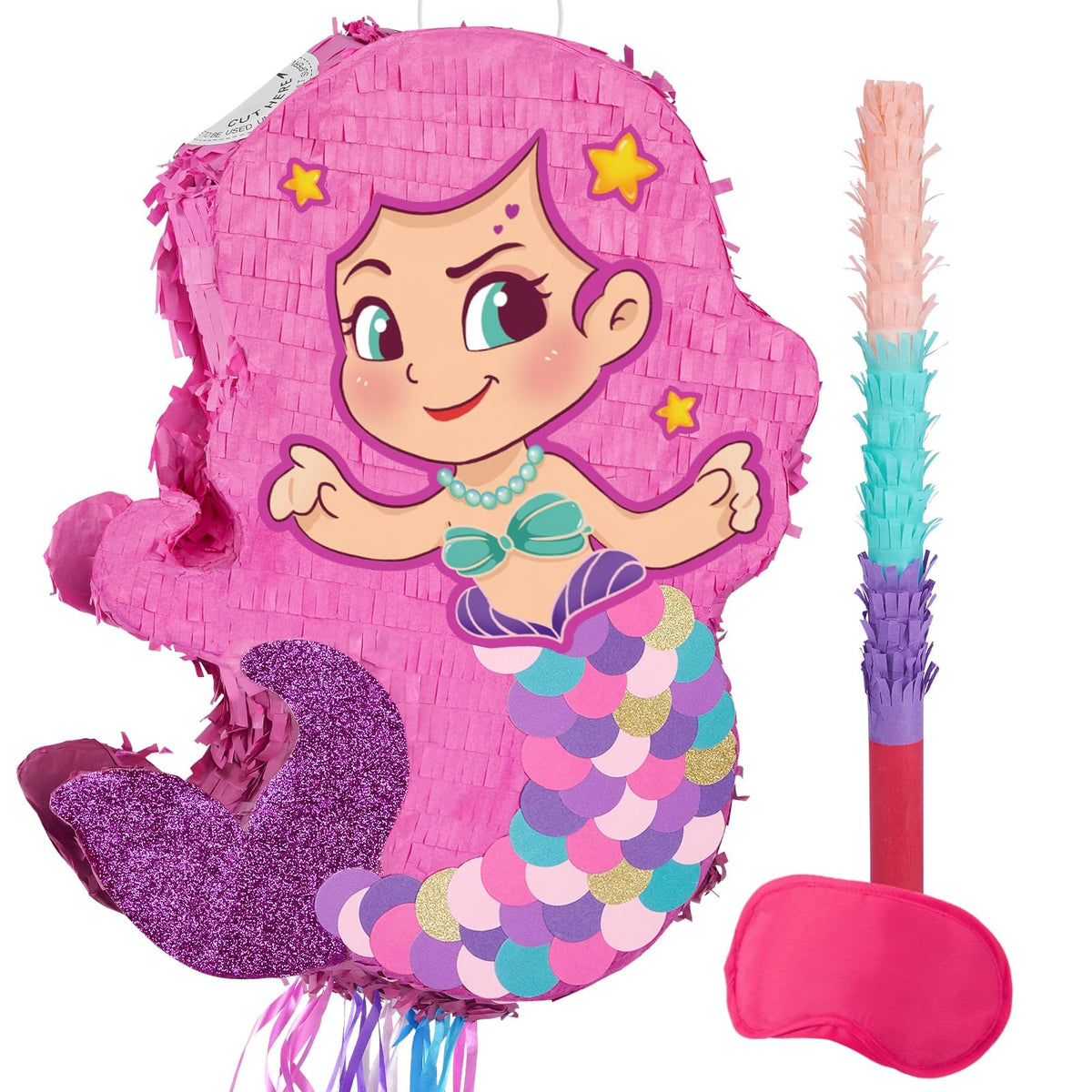 WERNNSAI Easter Bunny Piñata - Easter Rabbit Piñata, Spring Party Decor
