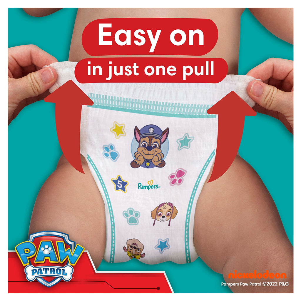 Pampers Baby-Dry Paw Patrol Nappy Pants Size 5
