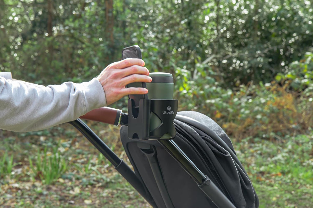 LittleLife Buggy And Pushchair Universal Cup & Phone Holder