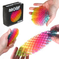 Morf Worm 3D Sensory Fidget Toys for Kids, Teens & Adults, Rainbow, Small