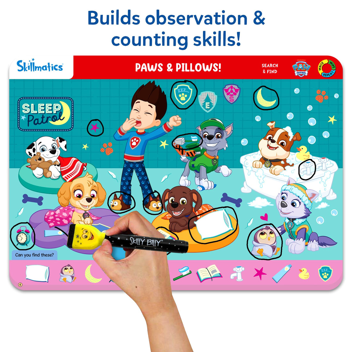Skillmatics Search and Find – Disney Princess, Christmas Gift for Kids