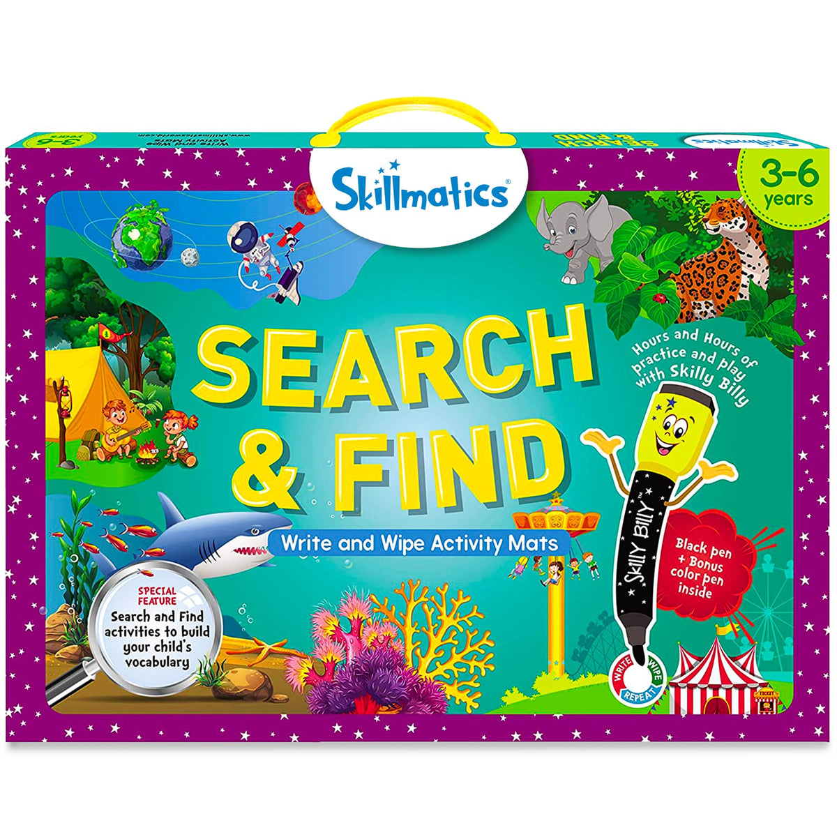 Skillmatics Search and Find – Disney Princess, Christmas Gift for Kids
