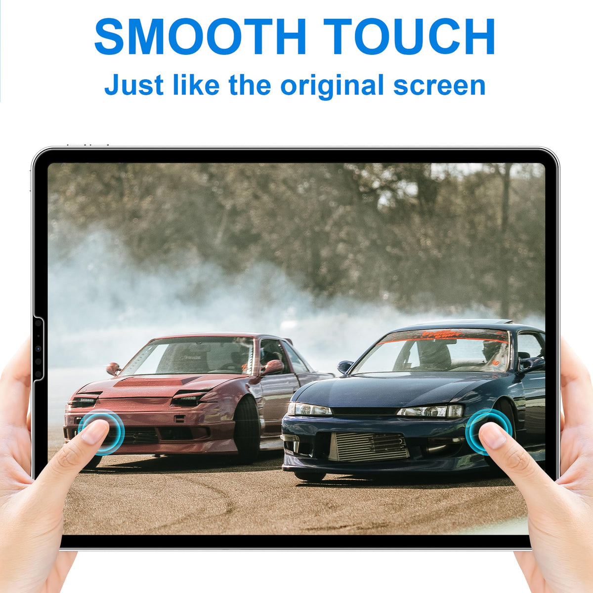 4youquality 2-Pack for iPad Pro 11" & iPad Air 5/4 10.9" Screen Protector