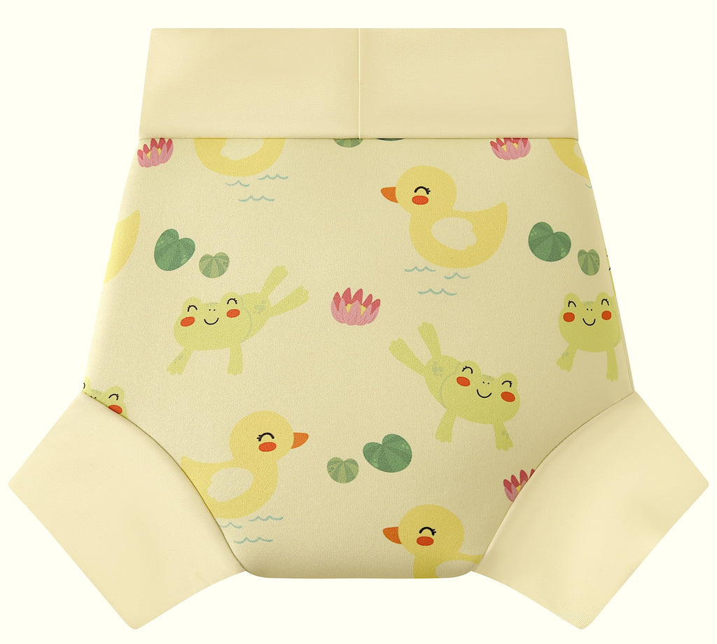 Swimbubs Reusable Swim Nappy – Baby Swimwear for Boys and Girls, Ideal for Swimming Lessons (6-12 Months, Blue Whale)