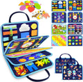 Gojmzo Busy Board Montessori Toys for Toddler Boy Girl Gifts Busy Book